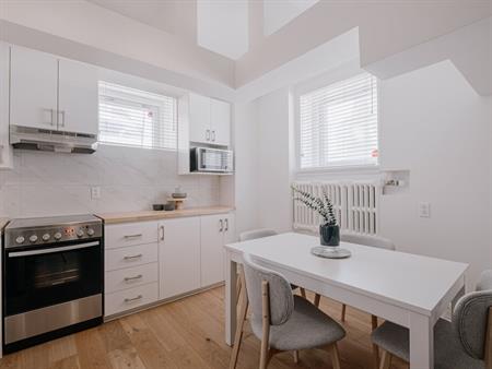 Le Claridge 3 ½ Entièrement Meublé à Louer Montcalm / Saint-Sacrement Juillet 2026