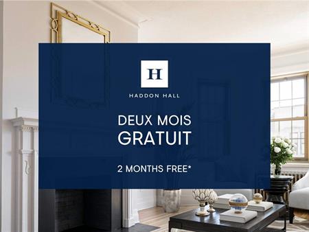 3 1/2 (1 Bedroom) - 2255 Rue Lambert-Closse, Montréal