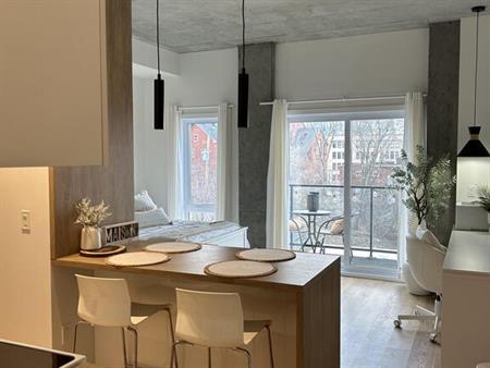 Studio Neuf Semi-meublé Ou Tout Meublé