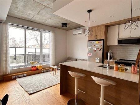 Appartement 3 1/2 ; cessation de bail jusqu'au 31 aout ; disponible 15 avril