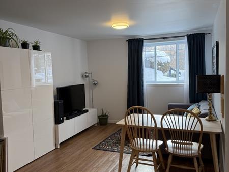 Grand 3 ½ Lumineux – Internet + Stationn