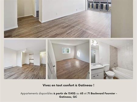 2 CH - 1 SDB - Gatineau - $1,695 /mo