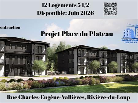 Grand 5 ½ Neuf| Idéal Pour Famille