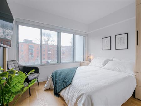 Ilo+ St-Jean 3 ½ Entièrement Meublé à Louer Saint-Jean-Baptiste Septembre 2026