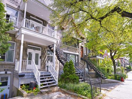 4 1/2 Main/RdC + Balcon/y (Parc Lafontaine) - 1882-1886 Sherbrooke East, Montréal