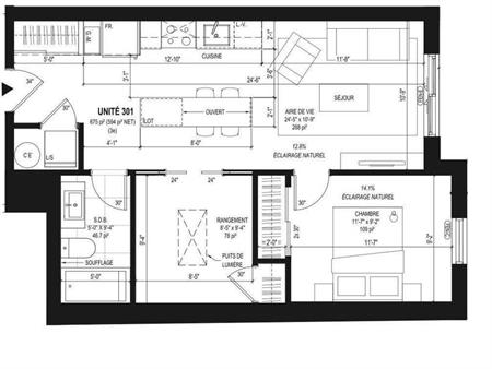 31/2 + Espace Bureau Fermé!