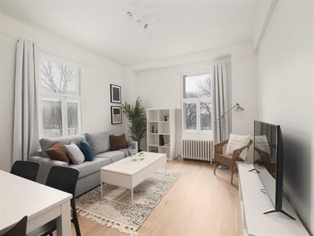 Château St-Louis 3 ½ Entièrement Meublé à Louer Montcalm / Saint-Sacrement Juillet 2026