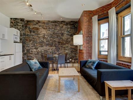 Colombier 3 ½ Entièrement Meublé à Louer Vieux-Québec Août 2026