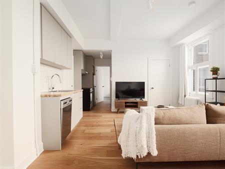 Château St-Louis 4 ½ Entièrement Meublé à Louer Montcalm / Saint-Sacrement Juillet 2026