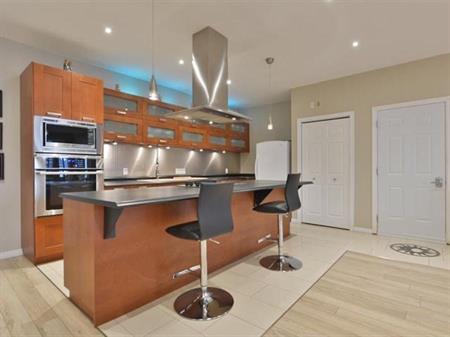 Très grand appartement à Lévis, 3 chambres à coucher, 2 salles de bain, une salle d'eau et une terrasse commune au toit