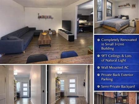 Magnifique grand 5 pièces à louer – Rue Adam à Montréal | 1 985 $/mois