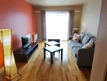 4 1/2 MEUBLÉ + laverie incluse @ louer JUILLET - Face Métro Viau