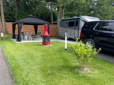 Terrain camping parc Bromont