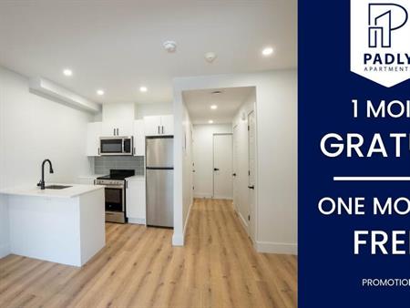 1 MOIS GRATUIT ! Studios rénovés - Occ. Immédiate - HOMA Montréal Hochelaga-Maisonneuve/Mercier à louer - appartement / logem