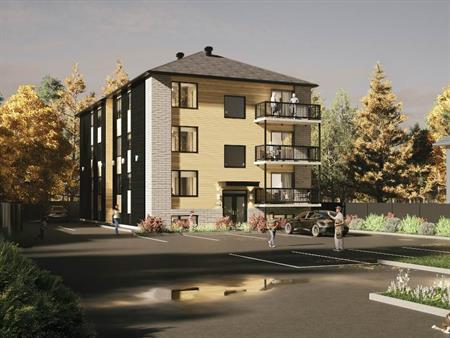 Condos neufs 4 1/2 à 30 mins de Québec et Lévis 1200$/mois - Appartement condo à louer