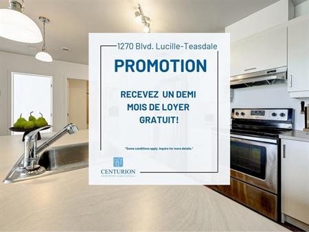 1 Bedroom + Den - 1270 Boulevard Lucille-Teasdale, Lachenaie