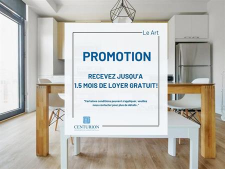 1 Bedroom - 1155 Mackay Street, Montréal