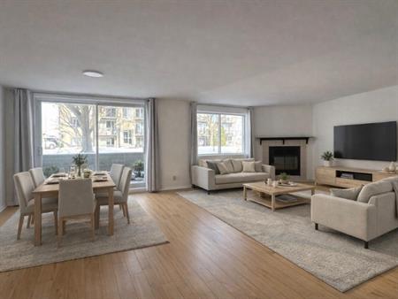 Très Beaux 4 1/2 à louer Repentigny FOYER 1er étage ou rez-de-jardin MAI