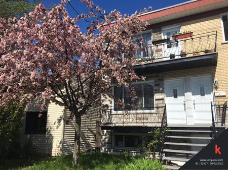 5 ½ lumineux – bas de duplex – cour intime - climatisation – Mercier-Est – 1995 $ / mois