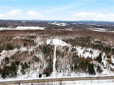 Roxton Falls (Montérégie) : Terre à bois et agricole de 141,63 acres
