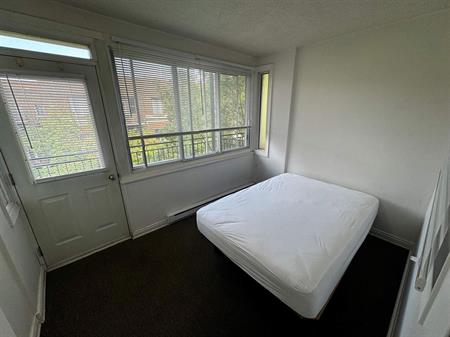 GHETTO MCGILL- 3 1/2 ENSOLLEILLÉ - 1 CHAMBRE FERMÉE