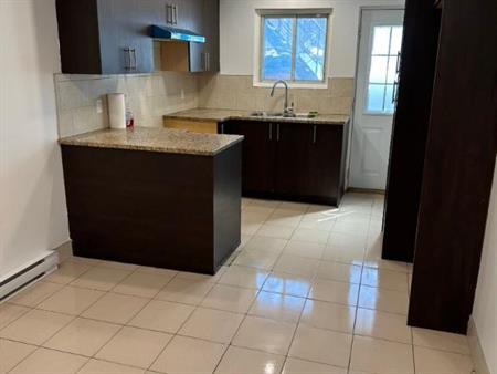 4.5 A MONTREAL-NORD COMPLÈTEMENT RÉNOVÉ!