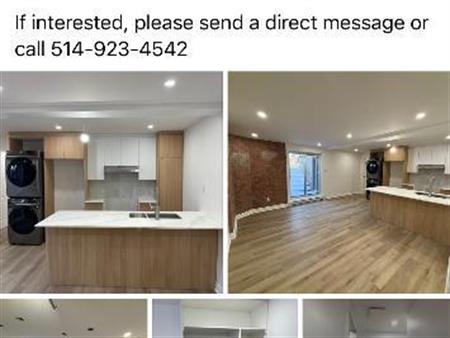 Appartement entièrement rénové