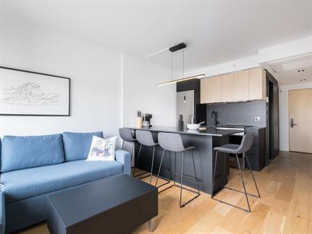 Ilo+ St-Jean 3 ½ Entièrement Meublé à Louer Saint-Jean-Baptiste Juillet 2026