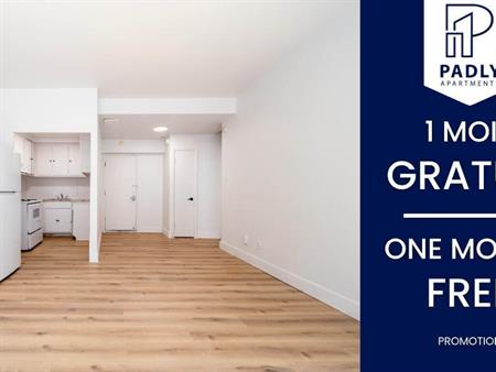 1 MOIS GRATUIT - 3 1/2 et 4 1/2 Côte-des-Neiges Frigo, poêle inclus - appartement / logement à louer Montreal