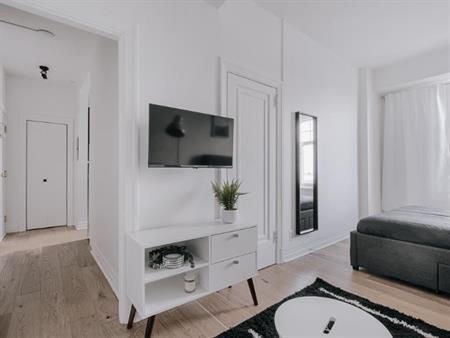 2 ½ entièrement meublé à louer Montcalm / Saint-Sacrement septembre 2026