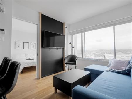 3 ½ entièrement meublé à louer Saint-Jean-Baptiste août 2026