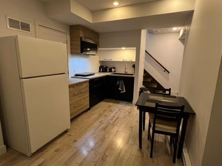 maison avec logement 3 1/2 disponible juin ou juillet