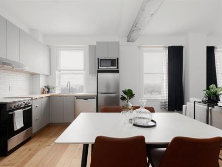 3 ½ entièrement meublé à louer Montcalm / Saint-Sacrement juillet 2026