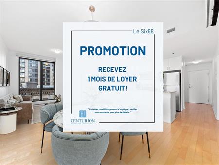 1 Bedroom - 688 Rue Notre-Dame Ouest, Montréal