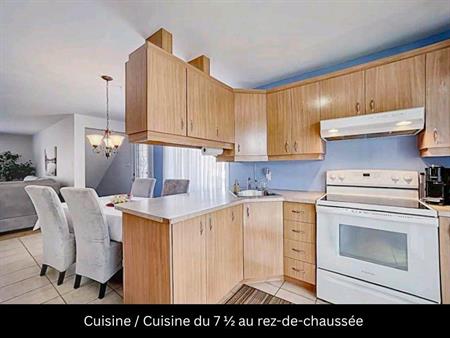Appartement 7 1/2 à louer à Pintendre
