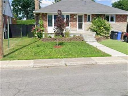 4 1/2 rez de chaussé maison