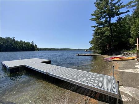On Lake Time on Beautiful Lac McGregor