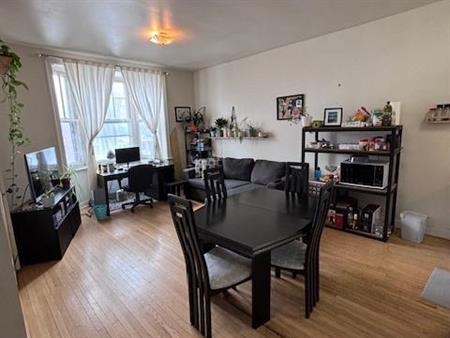 Quartier Montcalm, Québec, beau 3 1/2, aire ouverte, orienté sud, Internet gratuit