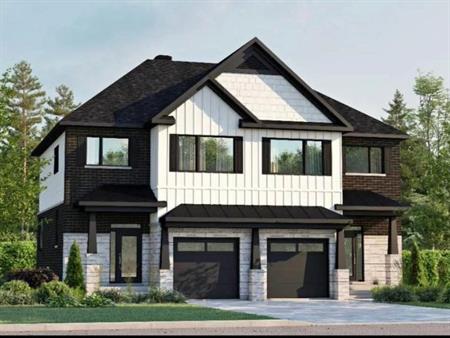 MAGNIFIQUE MAISON NEUVE JUMELÉE À LOUER