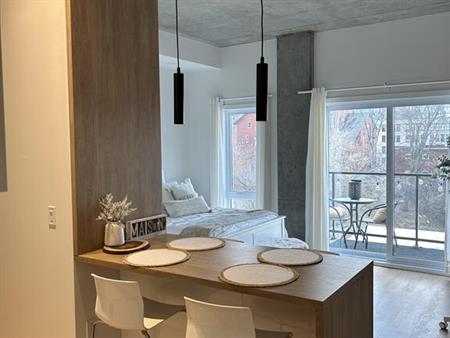 Studio Neufs: Gym,terrasse,stationnement