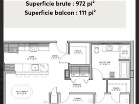 Condo locatif 41/2 Cession de bail pour juillet et août 2026. Renouvellement en septembre avec le gestionnaire.