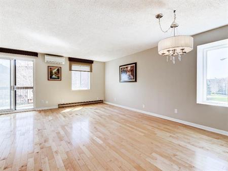 2-bedroom condo for rent in N sector of Brossard