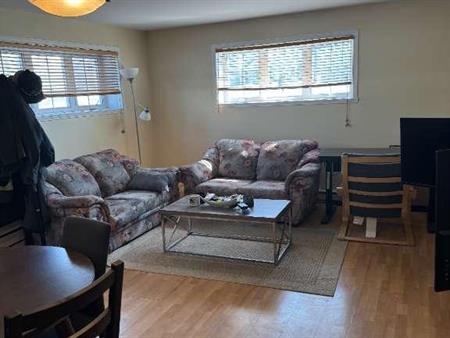 3-1/2 logement à louer à Joliette, quartier Bélair, demi sous-sol