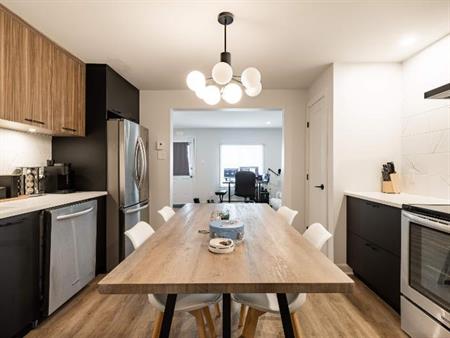 Rénové 100% avec terrasse privé et internet