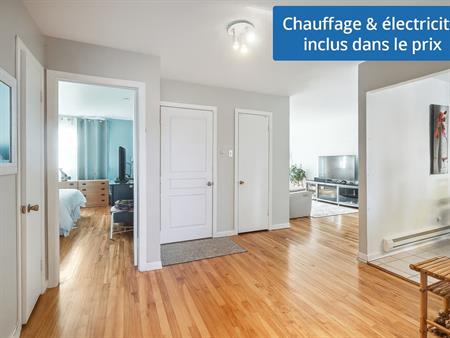 Grand 5 1/2 – Dernier étage – Chauffage