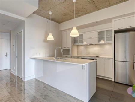 Condo3 1/2 Griffintown stationnement disponible - meublé-juillet 2026