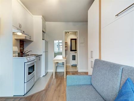 Loft entièrement meublé à louer Saint-Jean-Baptiste octobre 2025