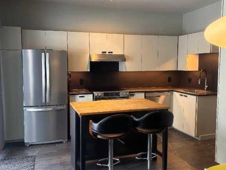 Magnifique logement 6½ sur deux étages – Verdun – tout meublé
