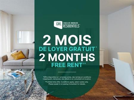 1 Bedroom - 1445 Rue Stanley, Montréal