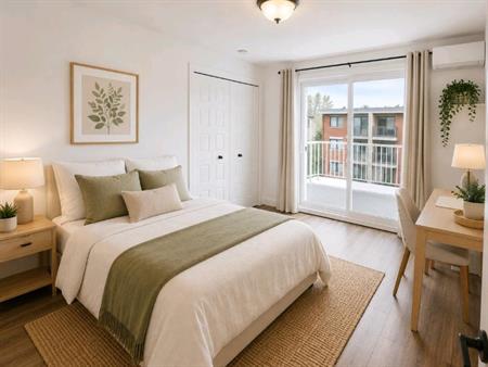 🔥 1 MOIS GRATUIT | Condo 4 et demi sur 2 étages | Internet inclus | Val-Bélair